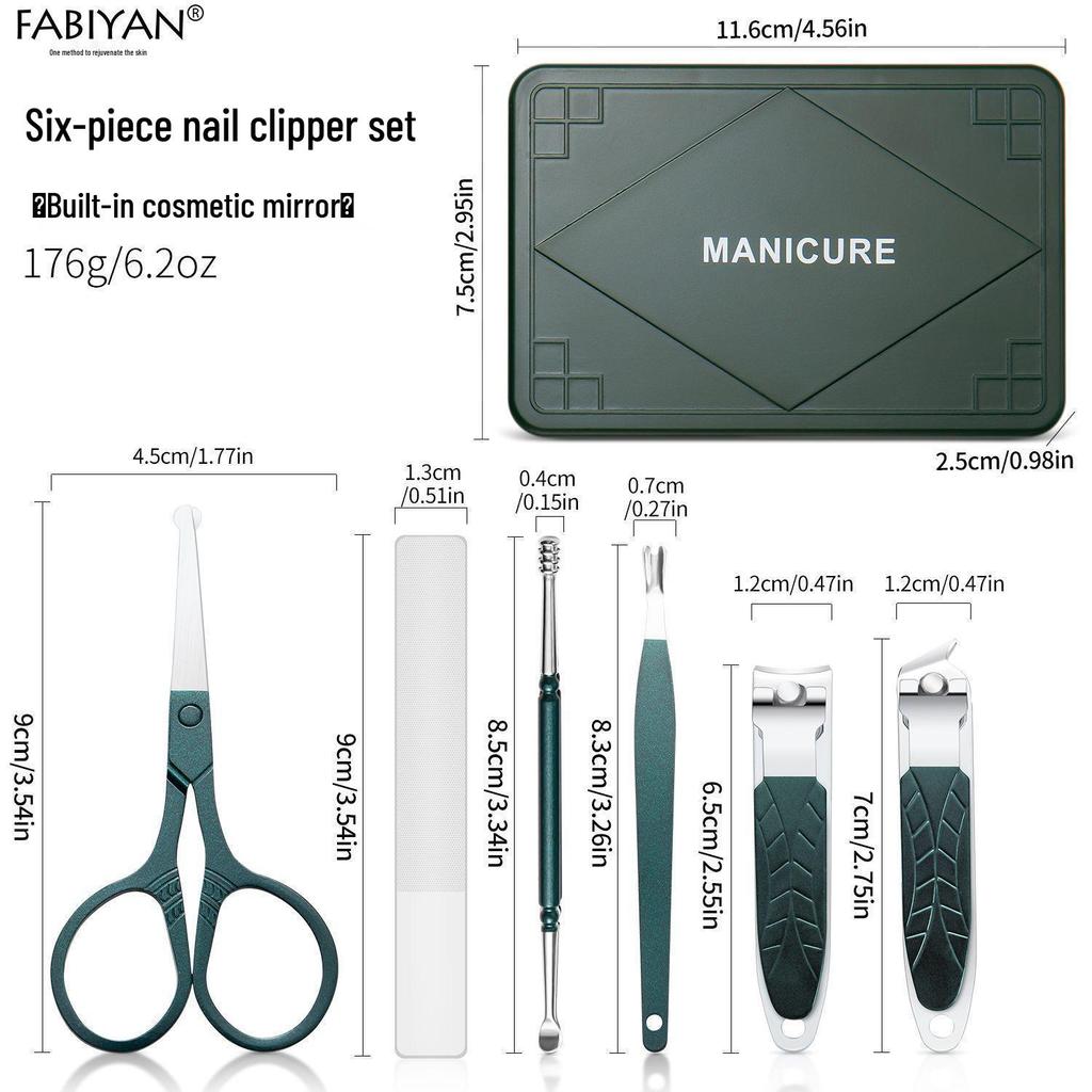 Premium Smudge-Proof & Splash-Proof Nail Clipper Set for Men and Women