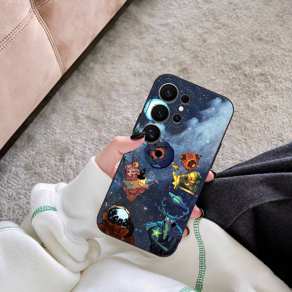 Outer Wilds Game Phone Case For Samsung S 24 fe 25 Ultra plus 20 lite 21 30 22 23 24 22 Ultra 5G Fundas