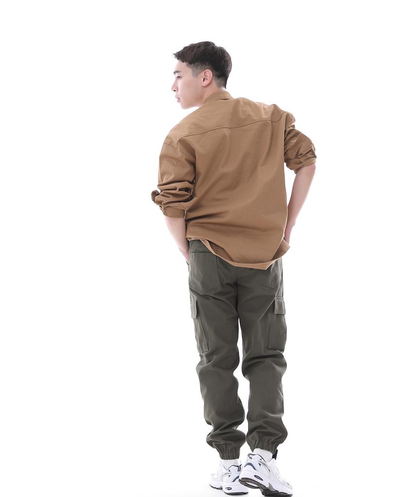 Seinteukeulu Retroline Cargo Jogger Pants Rl-311Cj Khaki