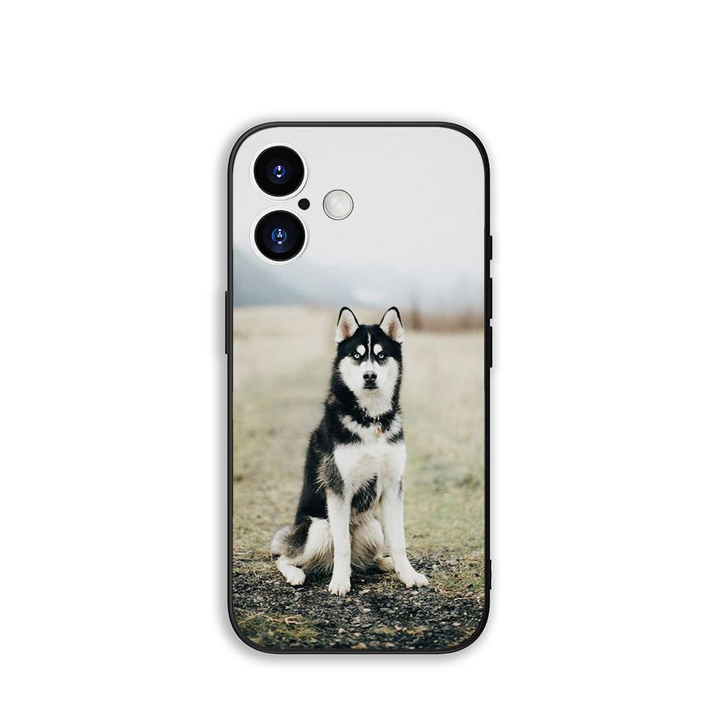 Phone Cover Animal Lovely Husky Dog Casing for Apple iPhone 17 16 11 Pro XS Max XR 6 7 8 Plus + 16E SE 2020 Air 5 8+ Case