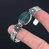 Daughters Day Deal 925 Silver Oval Natural Bloodstone Art Deco Engagement Bangle