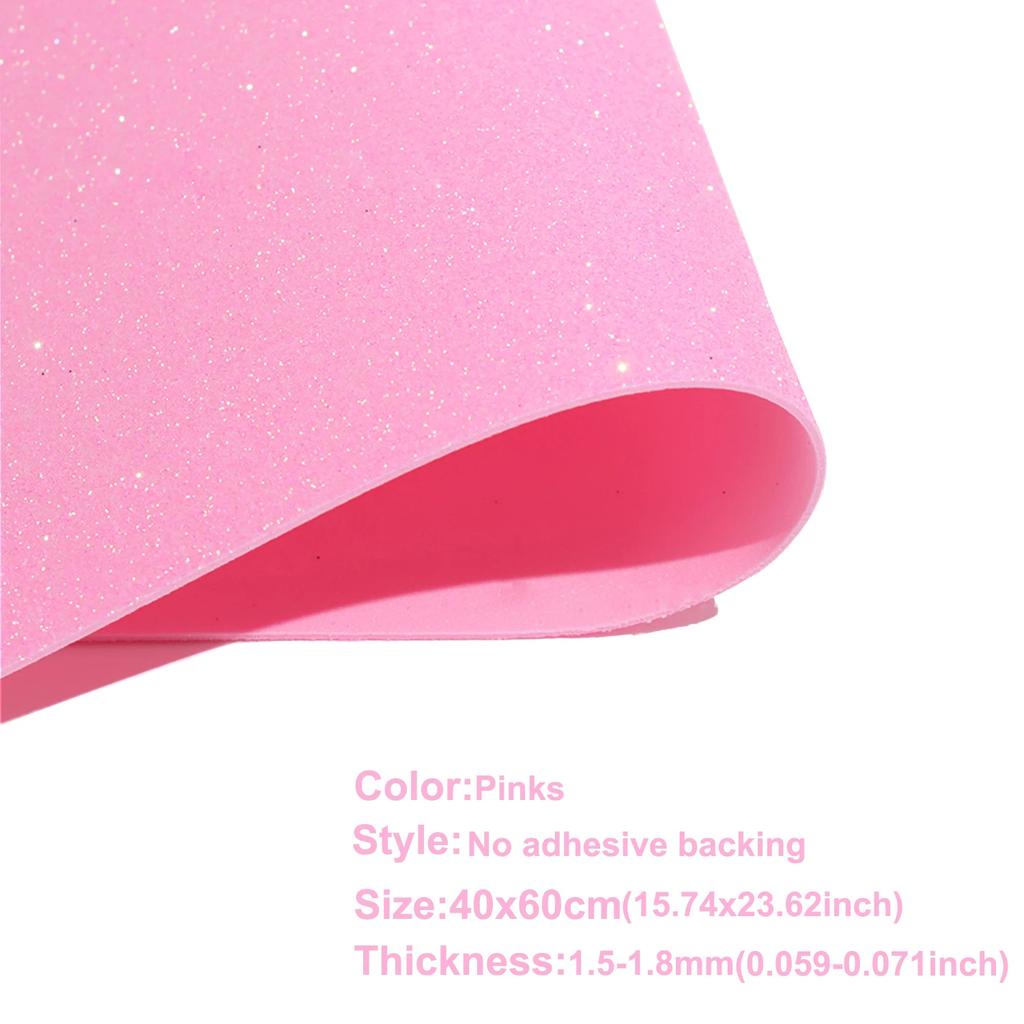 1pcs 40cm x 60cm Golds Powder Glitter EVA Foam Sheet Sponge Paper Foam Paper DIY Handmade Supplies Without Glue