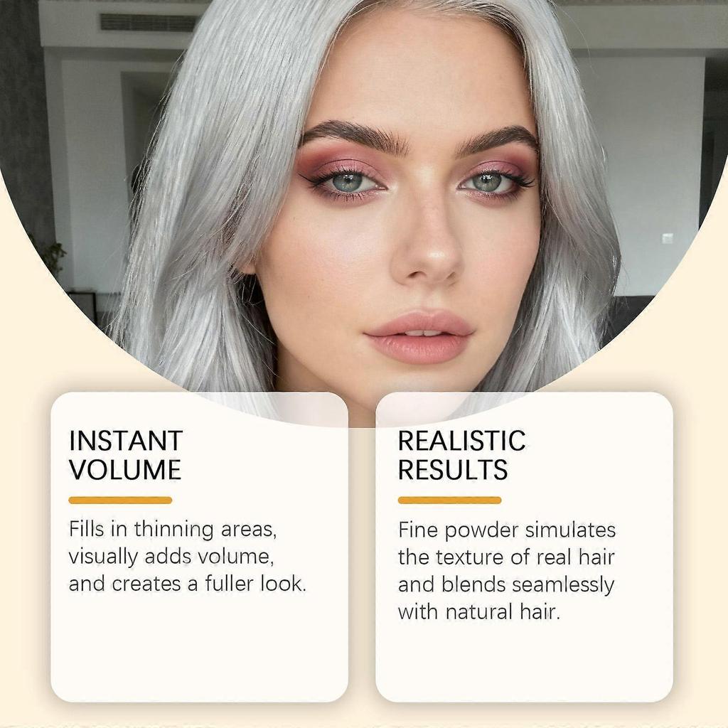 Limited time!!Eelhoe Silver Gray Temporary Hair Spray - Even Color, Easy To Apply, Moisturizing, Shiny Hair, Portable Hair Spray