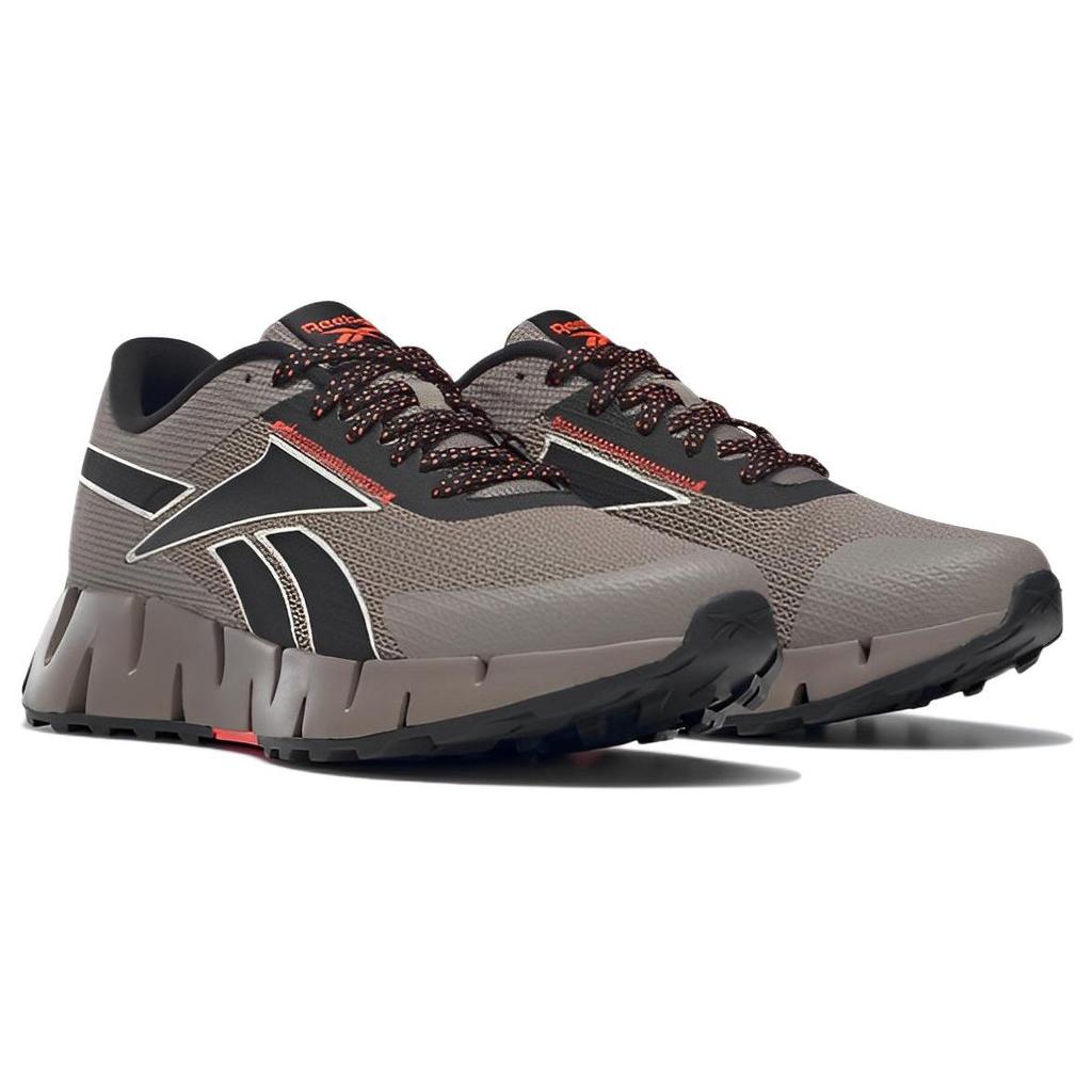 Reebok Comfortable Low-Top Running Shoes Unisex Sneaker Brown Black GY7442