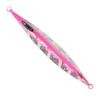 Tolure 200g Slow-Sinking Jig with Laser Foil Paper,All 5 Colors- Glow Night Lure for Offshore Boat Jigging Fishing Tuna Mackerel