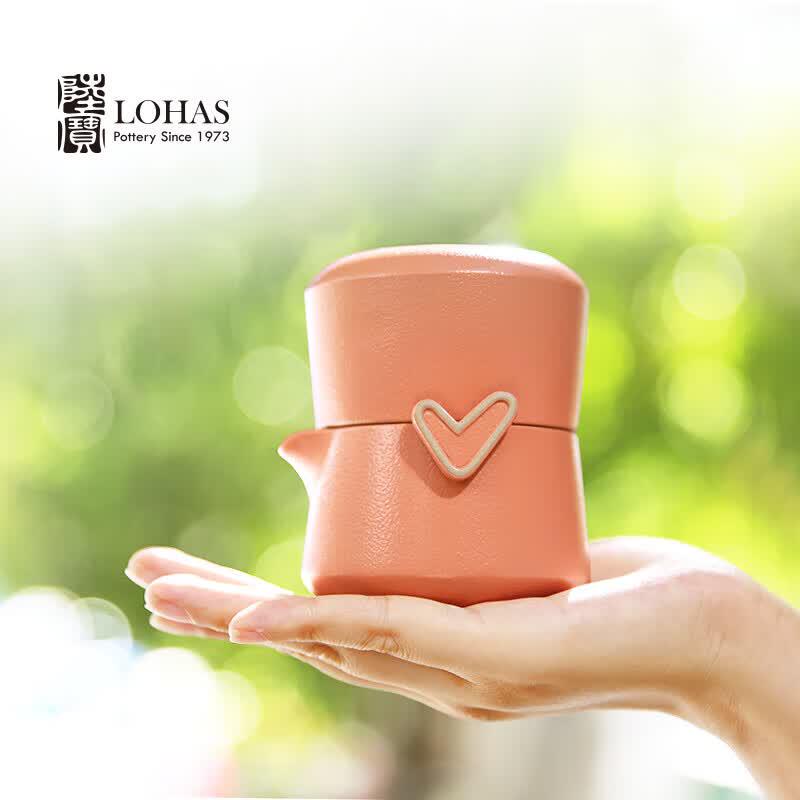 

Lu Bao Portable Ceramic Quick Brew Tea Set