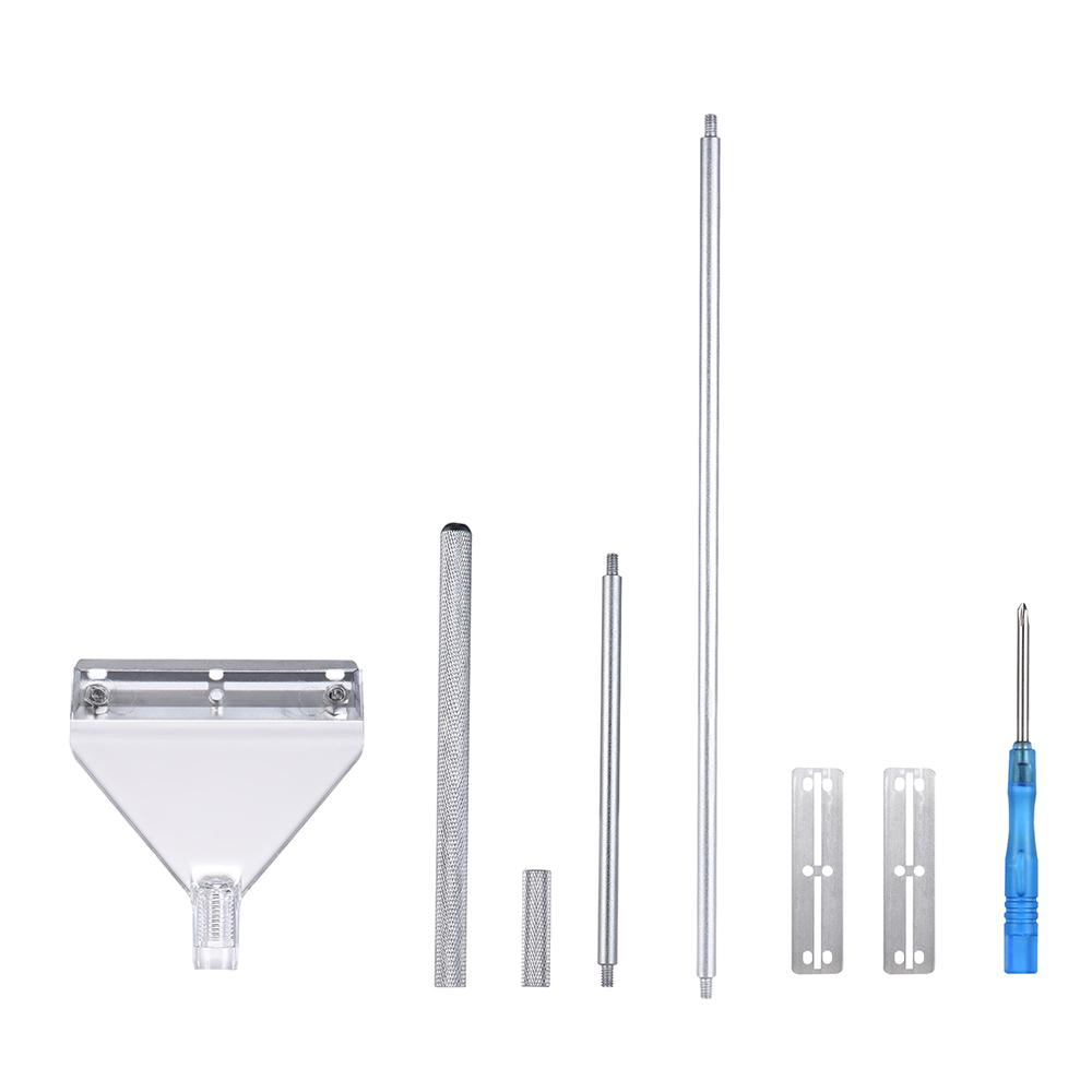 Algenschaber für Glasaquarien, Aquariumreiniger, Reinigungswerkzeug, verstellbare Größe mit alternativer Klinge