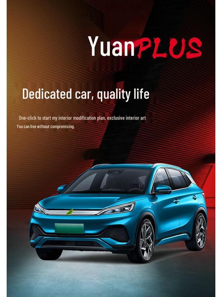 BYD PLUS 5-Seat Full Leather Car Seat Cushion for All Seasons