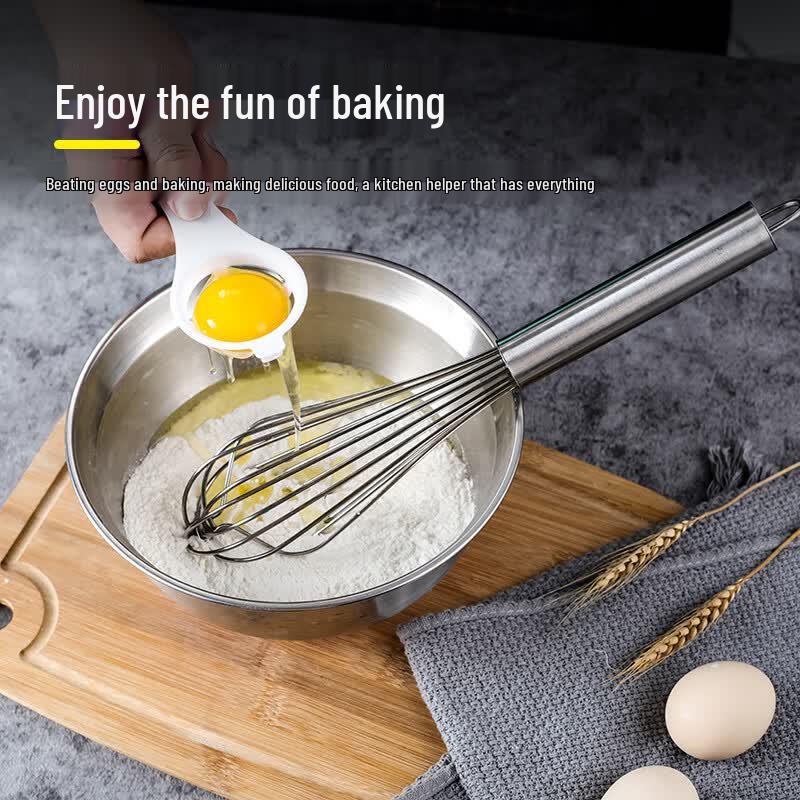Stainless Steel Manual Egg Whisk