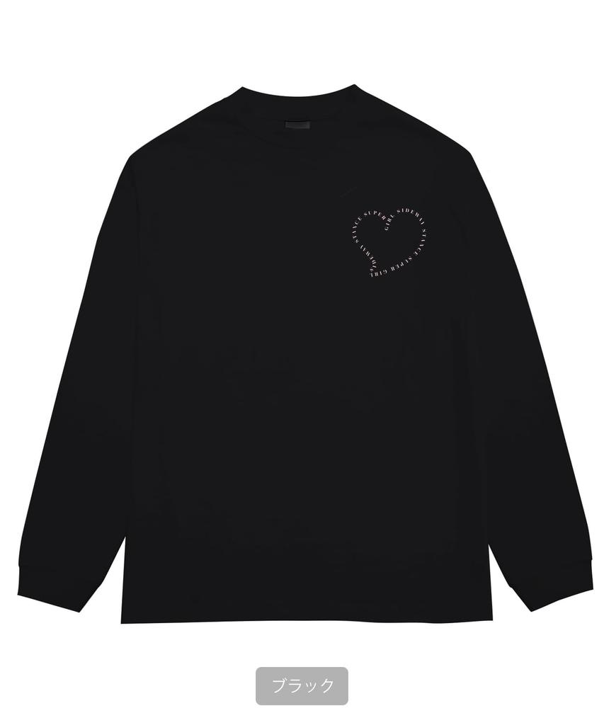 [IMPROVES] [SIDEWAYSTANCE] Women's Heart Long Sleeve T-Shirt