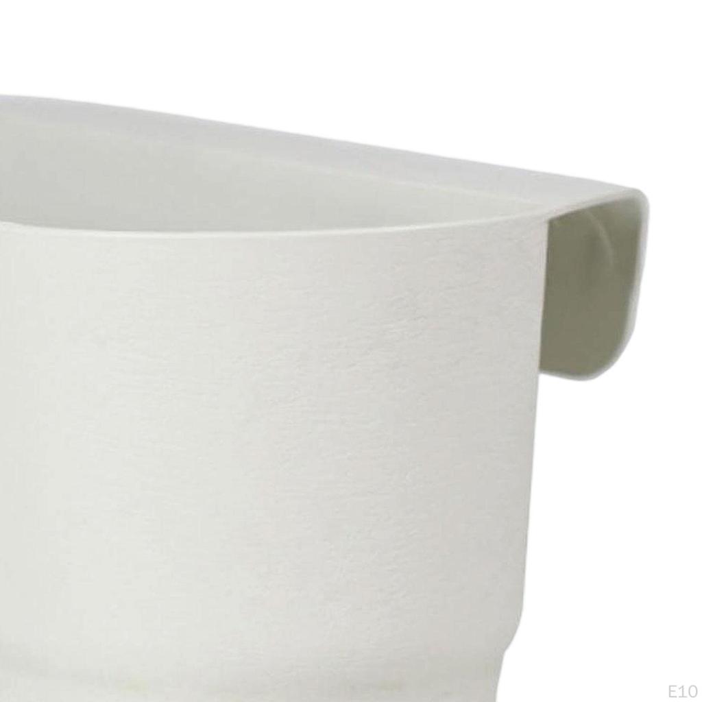 Railing Planter Fence Creative Flowerpot Breathable Plant Pot Hanging Flower with