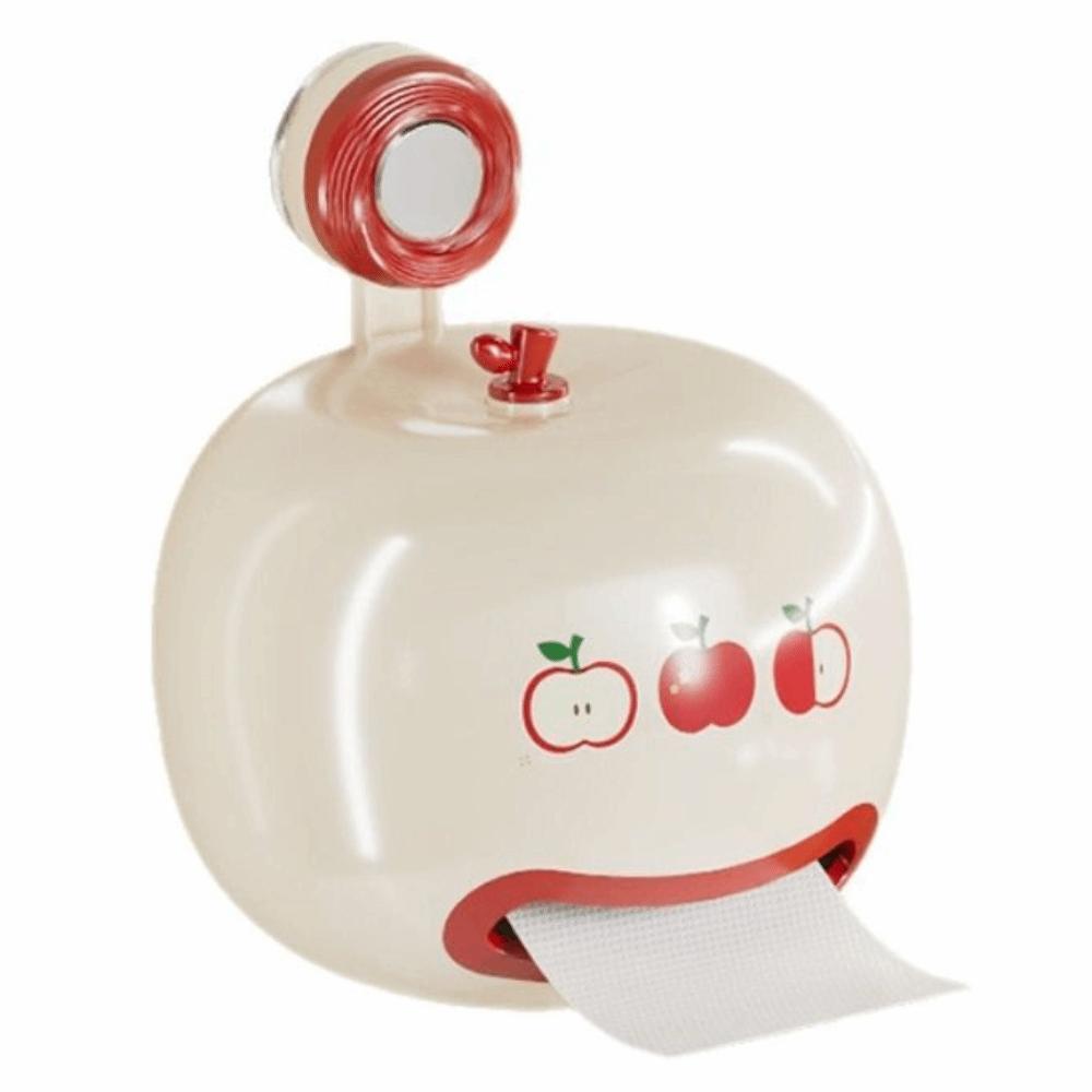 Waterproof Wall Mounted Tissue Holder Cartoon Roll Paper Storage Box Household