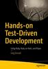 Bok Hands-on Test-Driven Development : Using Ruby, Ruby On Rails, and RSpec