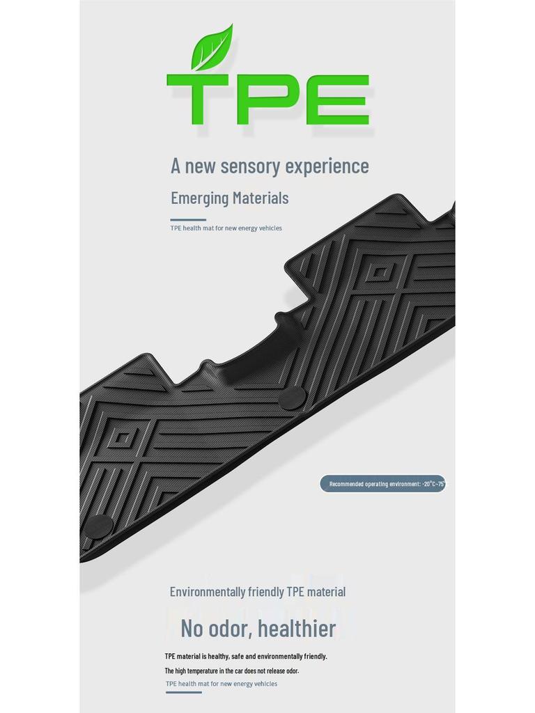 Custom TPE Floor, Trunk, and Seat Back Mats for 2023 Changan Qiyuan A07