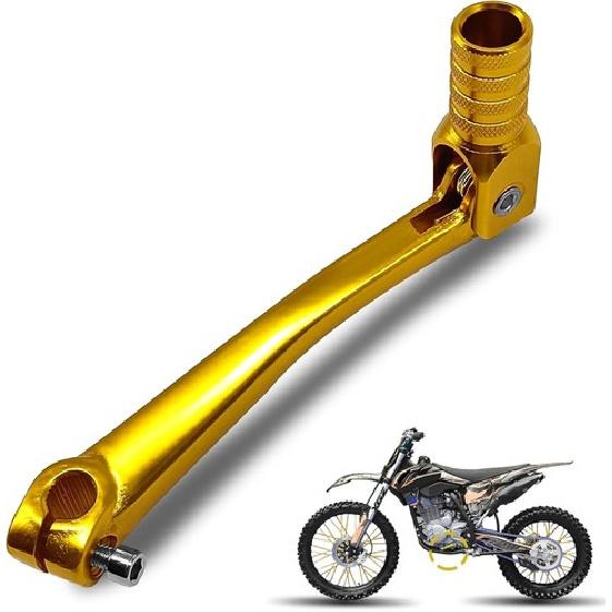 Folding Gear Shifter Shift Lever Pedal CNC Compatible with 70cc 50cc 90cc Gold