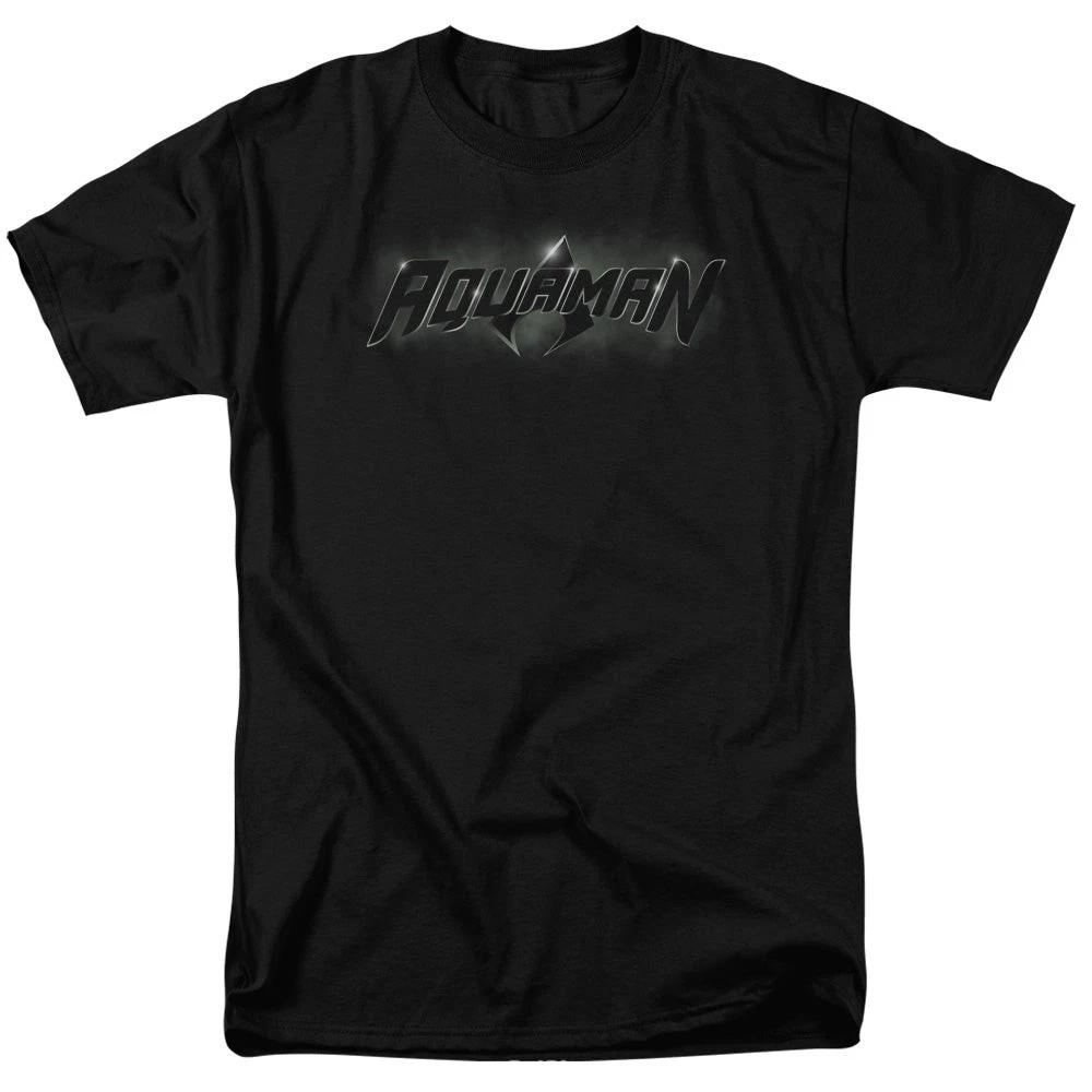 Aquaman Movie Logo DC Comics Adult T-Shirt XS