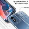 For Motorola Moto G Play (2024) 4G Clear Phone Case TPU+Acrylic Shockproof Phone Back Cover