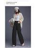 Brand Women's 2026 Fashion Wide-Leg High-Waist Loose Non-Iron Casual Pants