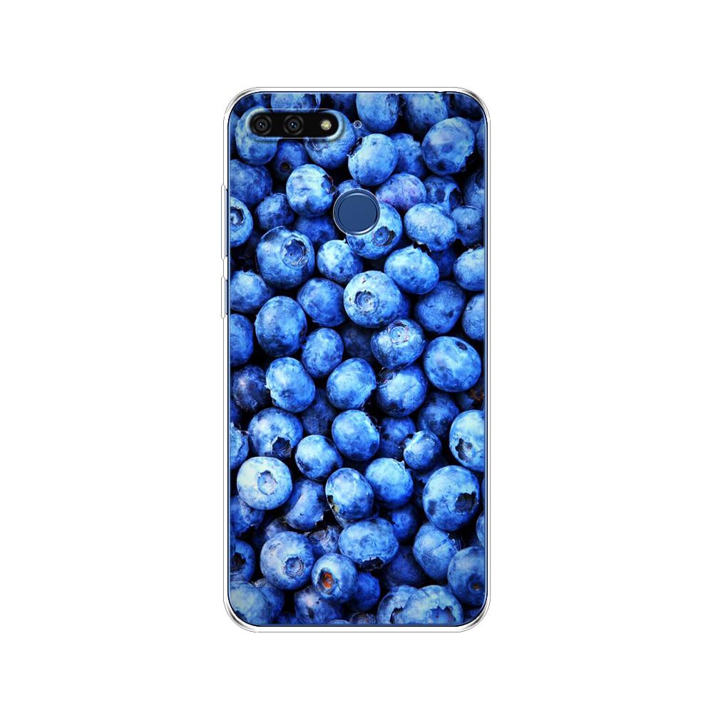 For Huawei Honor 7C 5.7 Inch Case Cover Soft Silicone TPU Cute Cover Back Protective Phone Case For Huawei Honor 7c Aum-L41 Bags