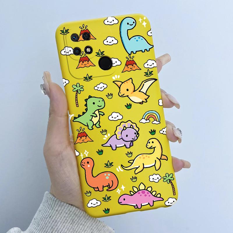 For Xiaomi Redmi 10C Phone Case Fashion Butterfly Flower Girls Design Soft Silicone TPU Back Housing for Redmi10C 10 C Covers