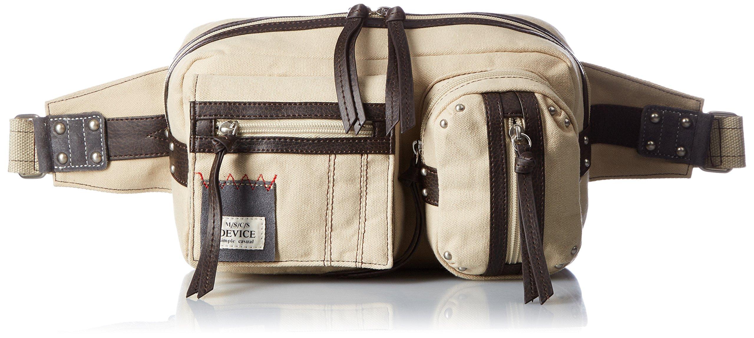 

DEVICE Madison 2P Hip Bag -Beige бежевий