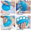 Finger Exercise Ball Fitness Hand Finger Strength Stretch Training Ball for Home Office