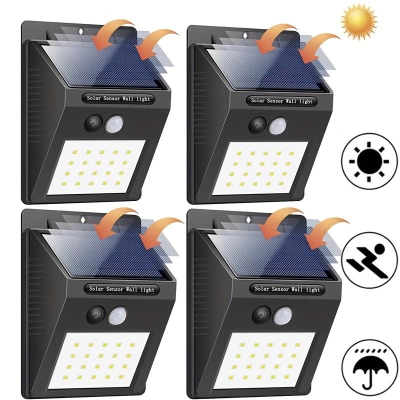 Wall Lights Outdoor 1 Pc 20 LED Solar Lamp PIR Motion Sensor Solar Powered Sunlight Street Light for Garden Decoration
