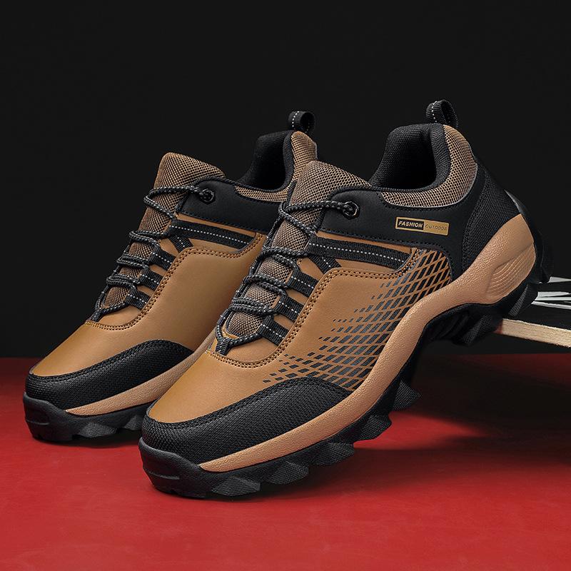 

Осенние дорожные мужские уличные походные ботинки легкая повседневная спортивная обувь больших размеров грамм 43 армия зеленый