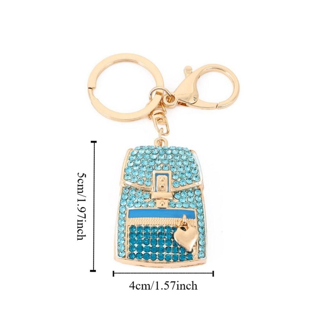 Fully-jewelled Car Key Pendant Rhinestone Bag Accessories Pendant  Car Decoration