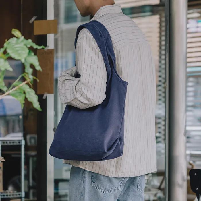 Tank Top Canvas Shopper Bag_Washed Navy