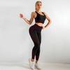 JYL Seamless Quick Dry Long Sleeve Pants Plus Size Yoga Set