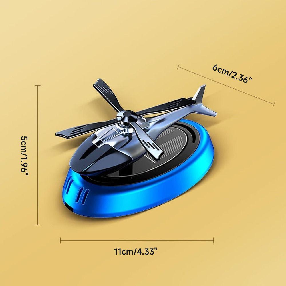 Helicopter Model Solar Aromatherapy Diffuser Non-toxic Helicopter Air Freshener  Hotel