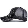 Unisex Butterfly lace sequin decoration Adjustable mesh Baseball Hat sun caps Spring Summer Outdoor Leisure Hats Travel Accessories for Women Men