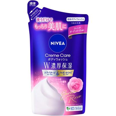 Nivea Cream Care Duschgel mit reichhaltiger Feuchtigkeitspflege Duft Französische Gartensrose 340ml