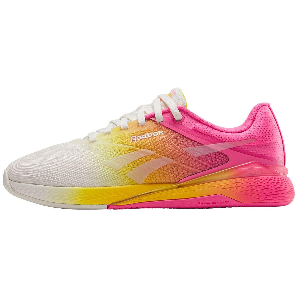 

Reebok Nano X5 Atomic Pink Golden Haze Женские кроссовки Мел 100209375 35