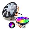 Motherboard Controlled Fan Rgb Pwm Cpu Fan with 4 Heat Pipes for Lga 2011/1200/1150 Quiet Mini Radiator Cooler with Temperature