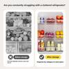 Clear Stackable Fridge Organizer Bpa Free Fresh Keeping For Storing Fruits Veggies Eggs In Kitchen