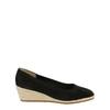 Campy 1976 Archive Limited Edition Espadrille Wedges Black
