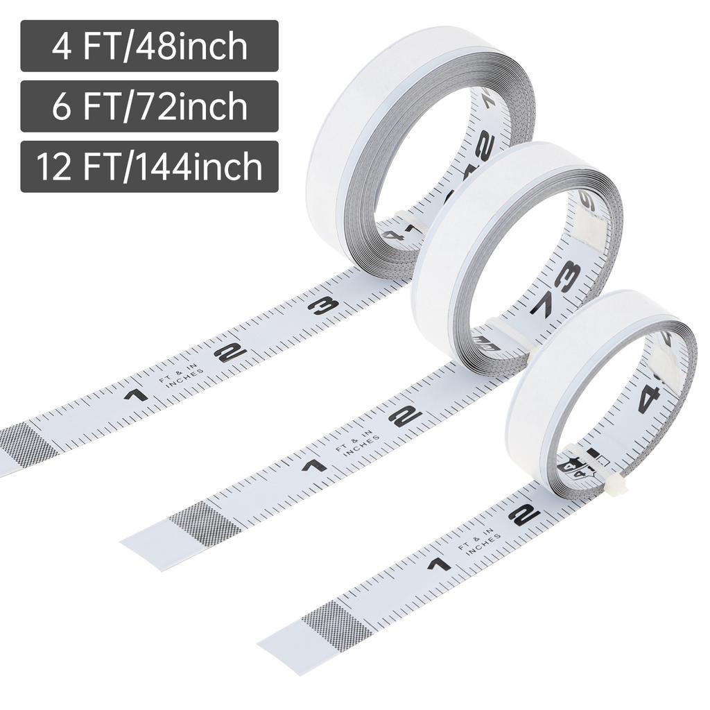 4-12 stóp Samoprzylepna miarka Imperialna Odczyt od lewej do prawej T-track Stół warsztatowy Piła ukośna Ciężka