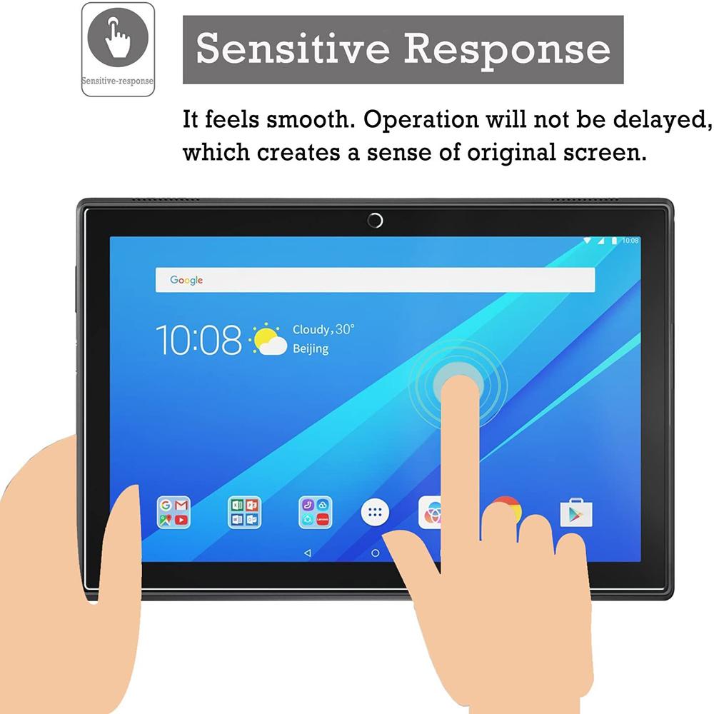 1 STK/2 STK/3 STK Skjermbeskytter for nettbrett i herdet glass for Lenovo Tab M10 FHD Plus TB-X606F/TB-X606X 10,3'' Gratis HD klar beskyttelsesfilm IKKE myk film