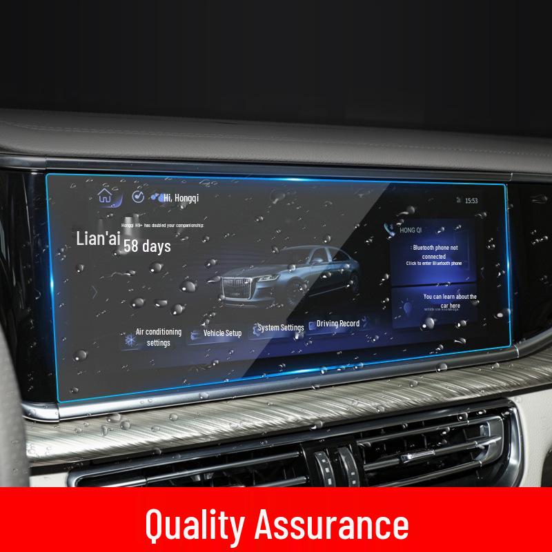 Kompatibel mit 26 Modellen: Hongqi H9 Navigation und E-HS9 Mittelkonsole HQ9 Schutzfolie von Guoya