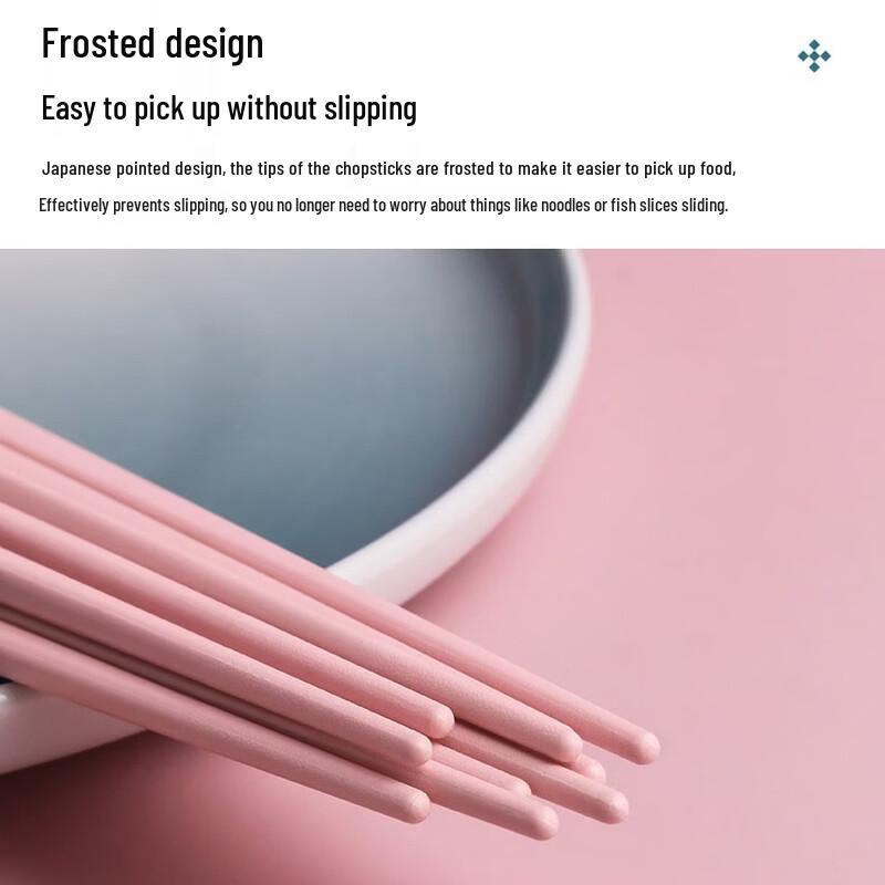 Children's Anti-Slip Alloy Chopsticks