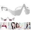3D Eye Massager Micro-Current Pulse Red light Therapy Eyes Fatigue Relief Lighten Dark Circles Smooth Fine Line Beauty Eye Care