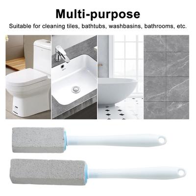 Yousheng Pumice Stone Toilet Brush Toilet Cleaning Brush with Removable Handle Portable Lightweight Toilet Cleaning Tool