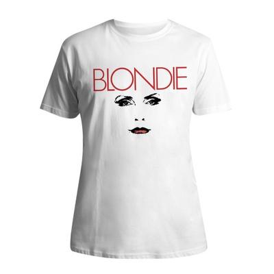 Blondie Unisex-Gesichts-T-Shirt für Erwachsene
