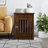 Vidaxl Dog Pen, Brown Oak, 55X80X68Cm, Wood-Based Material