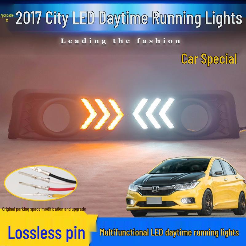 2017 Honda City Overseas LED Daytime Running Lights