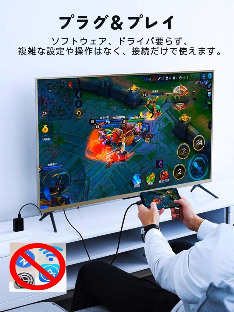 USB C HDMI Cable New Projects While HDMI Converter [2026 Version, Charging] Type-C 1.8M