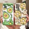 For Samsung Galaxy A71 Cute Panda Cat Cartoon Phone Case For Samsung A71 4G SM-A715F Soft Silicone Shockproof Cases
