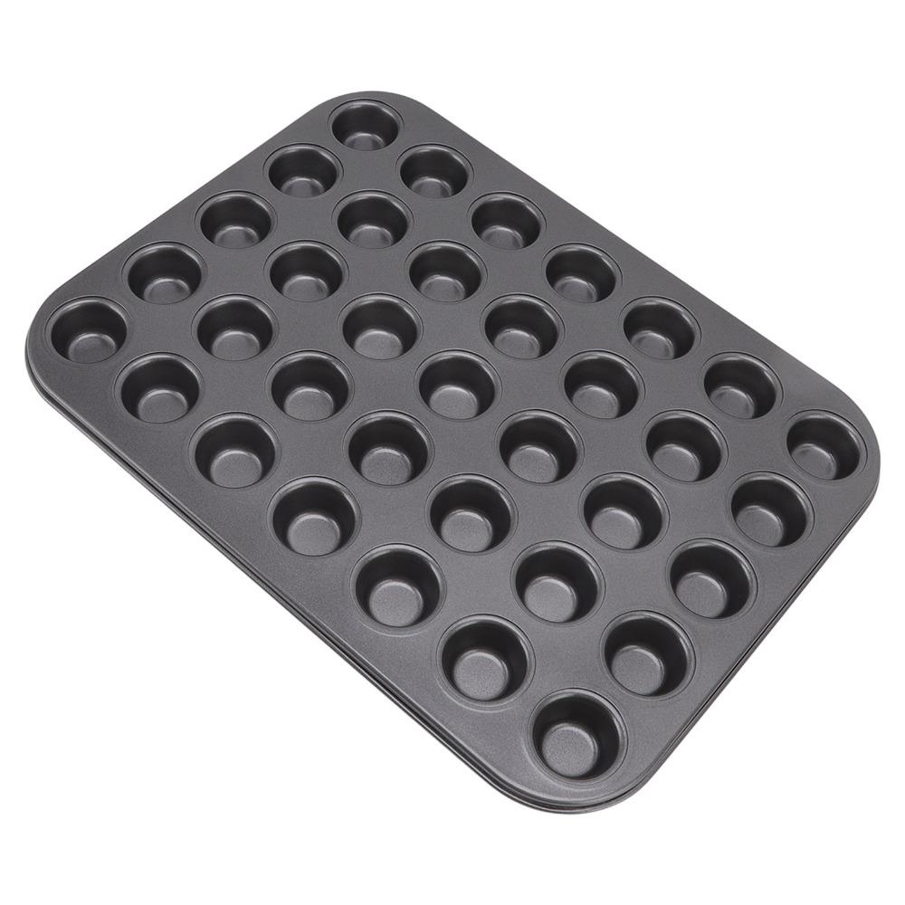 Carbon Steel Cupcake Baking Tray Nonstick Cake Mold Mini Muffin Pan Home Commercial Bakery